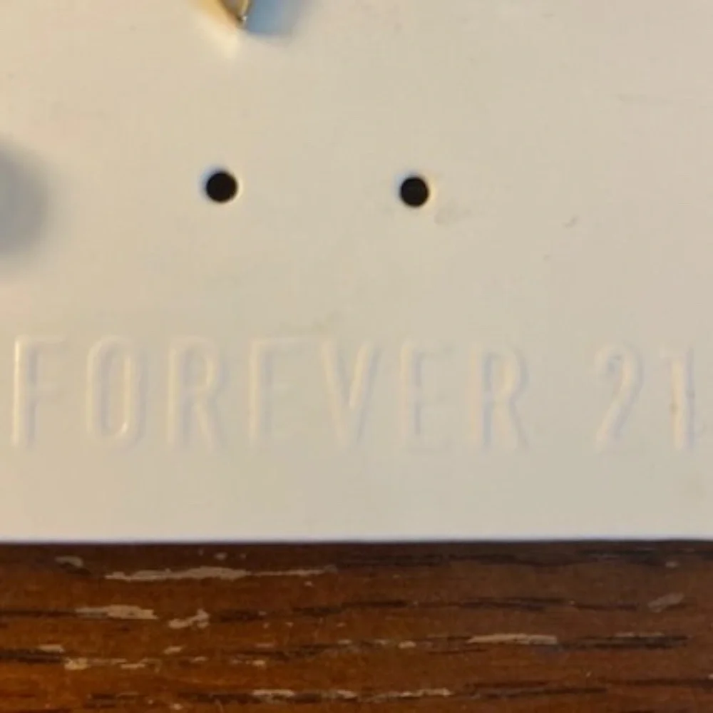 Forever 21 Gold Tone Post Stud Earrings l Set of 7 Pairs l New With Tag